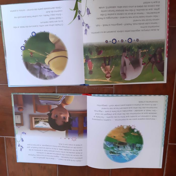 4 Livros Heidi + Musti