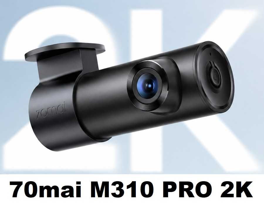 Оригінальний Автомобільний Відеореєстратор Xiaomi 70Mai M310 PRO 2K (=M310 PLUS 2K) Smart Dash Cam CN українська прошивка та чохол