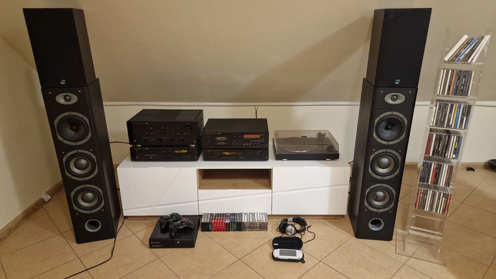 Zestaw Luxman z kolumnami