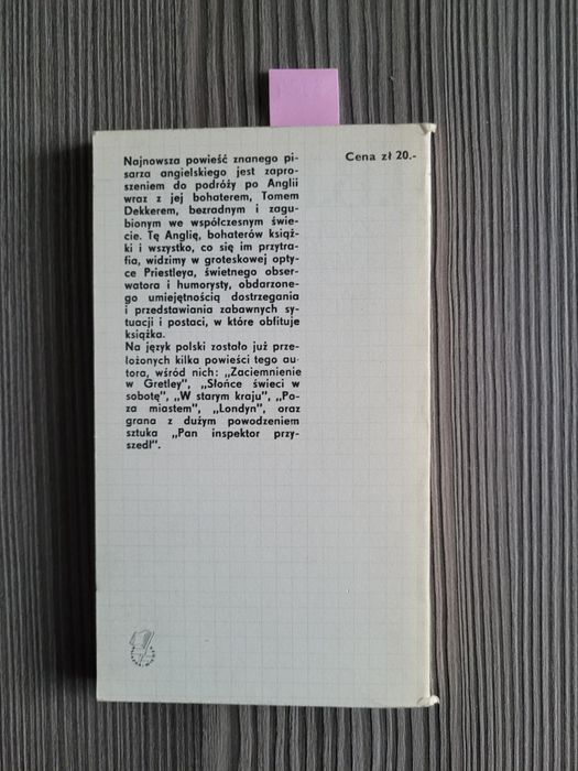 3964. "Znaleziono zgubiono znaleziono" J.B. Priestley