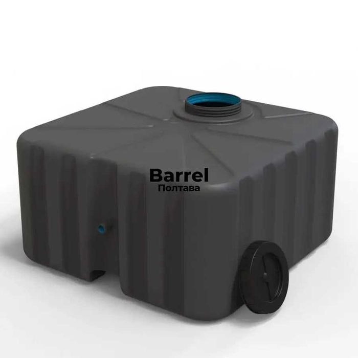 Бак для душу 75 літрів, пластиковий, двошаровий з лійкою.