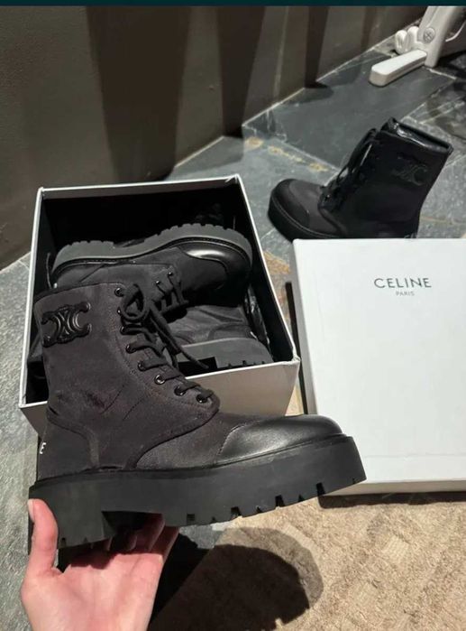 Buty trapery Celine ! Premium! Skóra! Cały komplet 36-41! Od ręki
