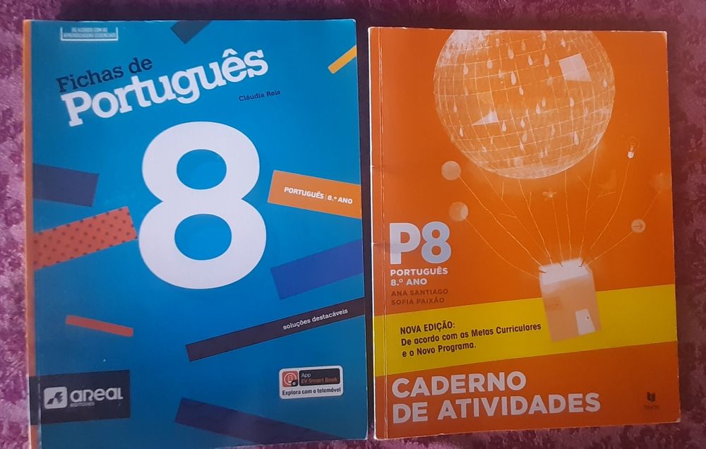 Cadernos atividades 8°- 5€