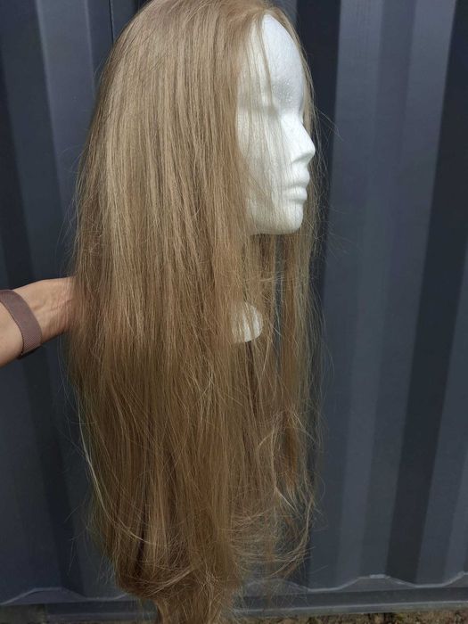 Peruka włosy blond długie