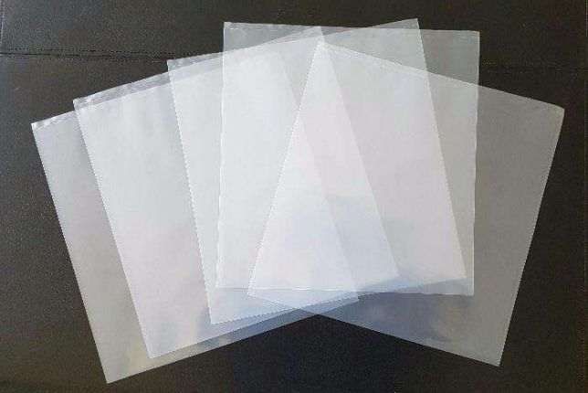 Proteções plásticas para discos em vinil