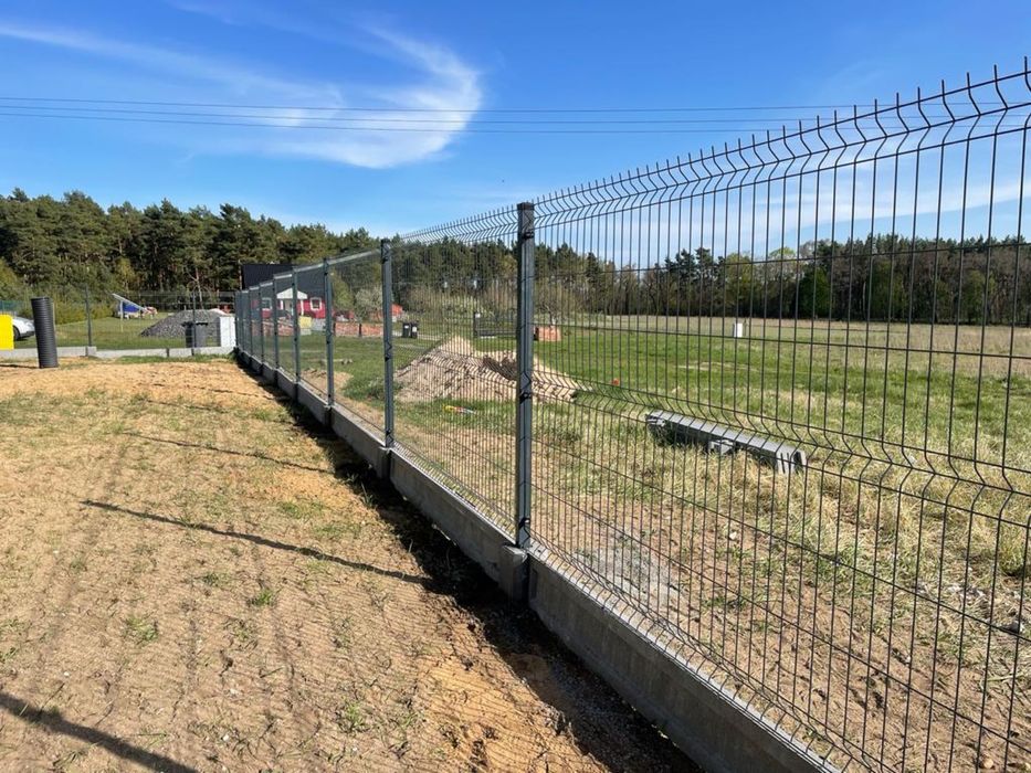 Ogrodzenia panelowe komplet z momtazem betonem i dostawa Bramy Furtki