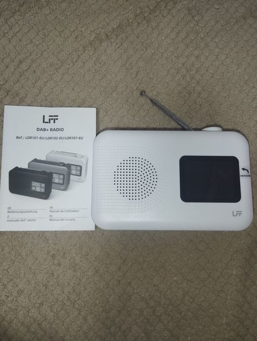 Цифровое радио LFF DAB+/FM с Bluetooth и цветным дисплеем