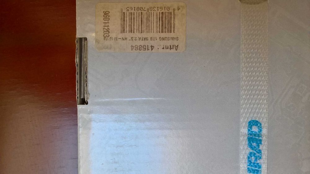 Samsung SpinPoint 1TB HN-M101MBB  - 2.5 '' -nowy - Box -1 TB - S-ATA
