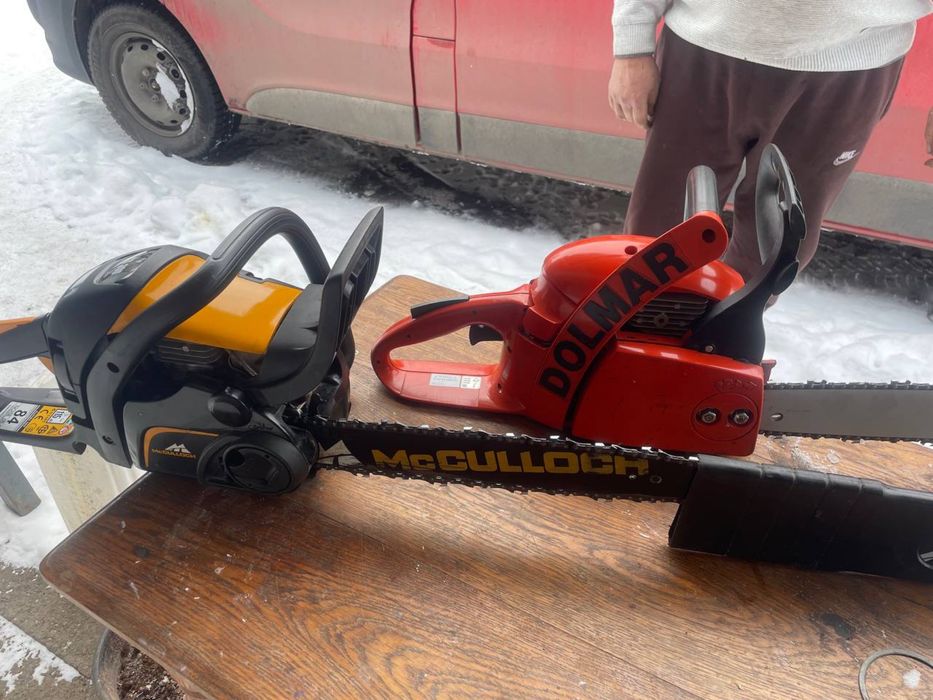 Бензопили Dolmar, McCulloch