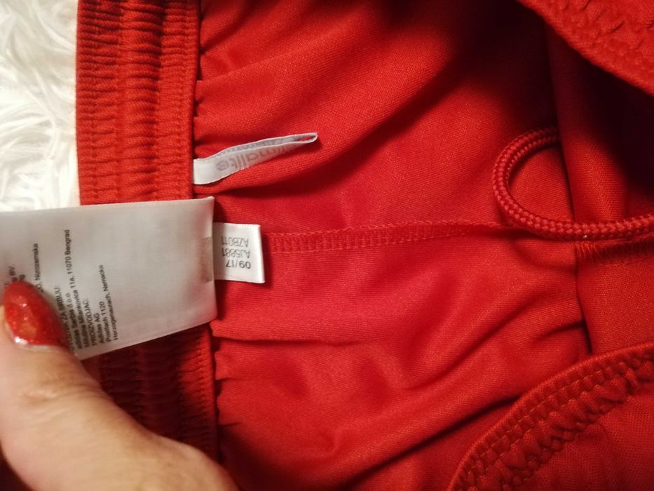 spodenki Adidas S 36 czerwone spodenki Adidas s 36