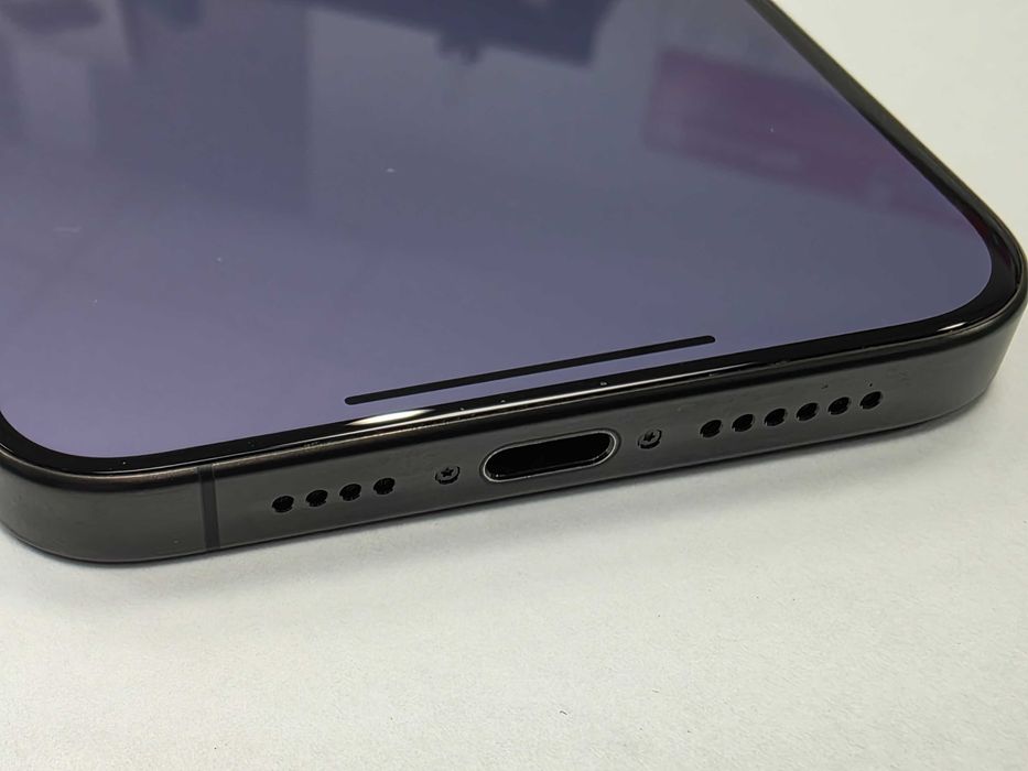 iPhone 15 PRO MAX 256GB Dual SIM (SIM + eSIM)/ Black Titanium/ BAT 89%/ Grade A/ + ładowarka/ GW 12 MSC
