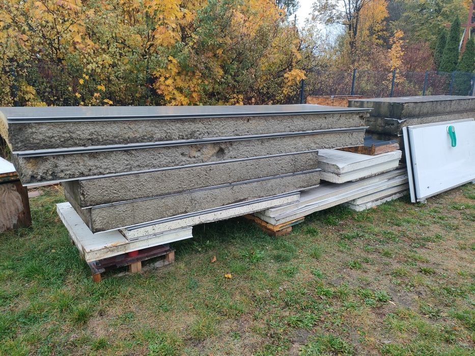 Płyty warstwowe z Wełną twardą 18cm. 30m2