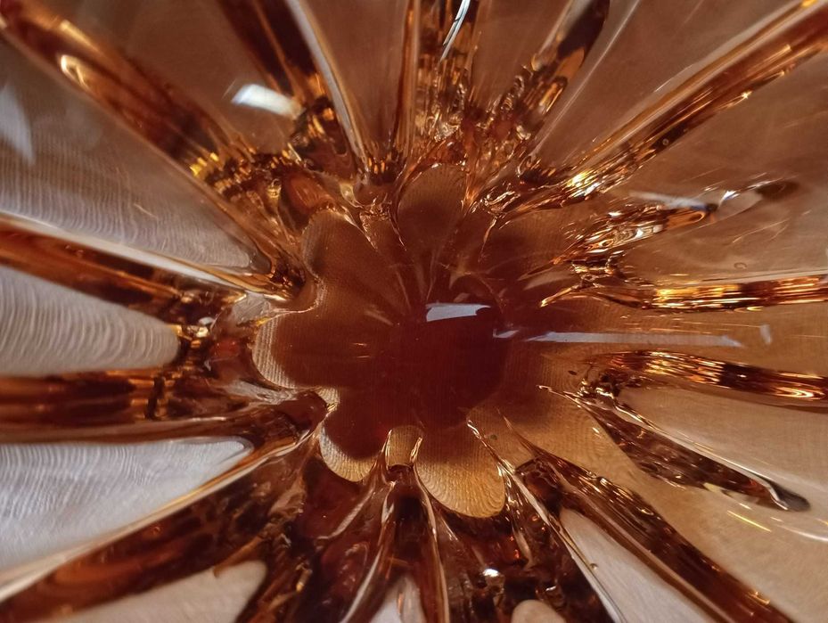 Centro mesa cristal murano. Agora com Desconto