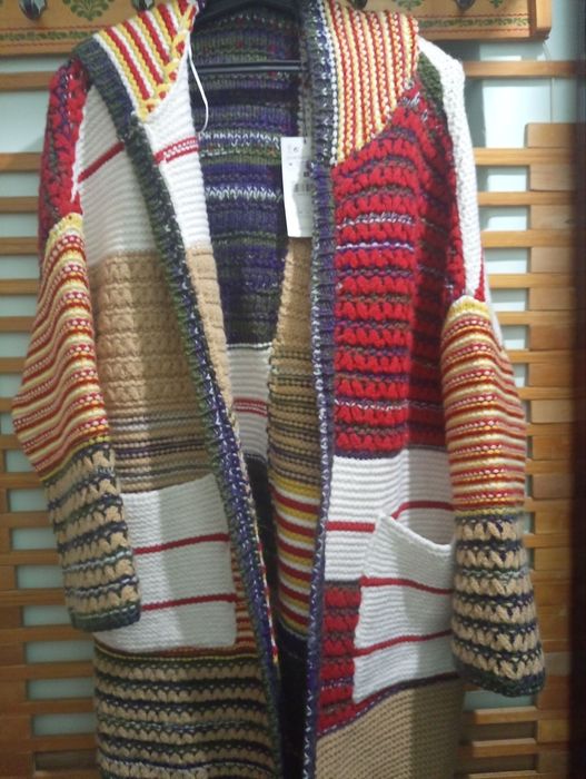 Пальто в'язане(кардиган) Zara, M(оверсайз)