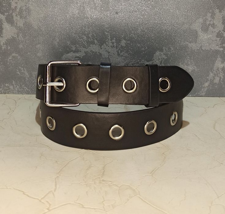 Ремень женский с люверсами экокожа  жіночий ремінь  пояс