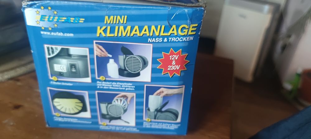 Mini Klimatyzacja Eufab 220V i 12V