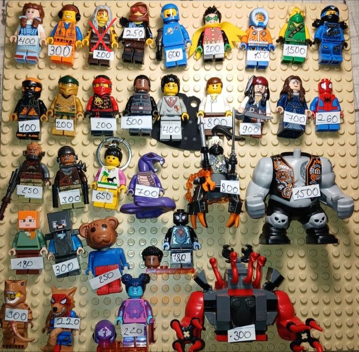 Lego mini figs лего минифигурки