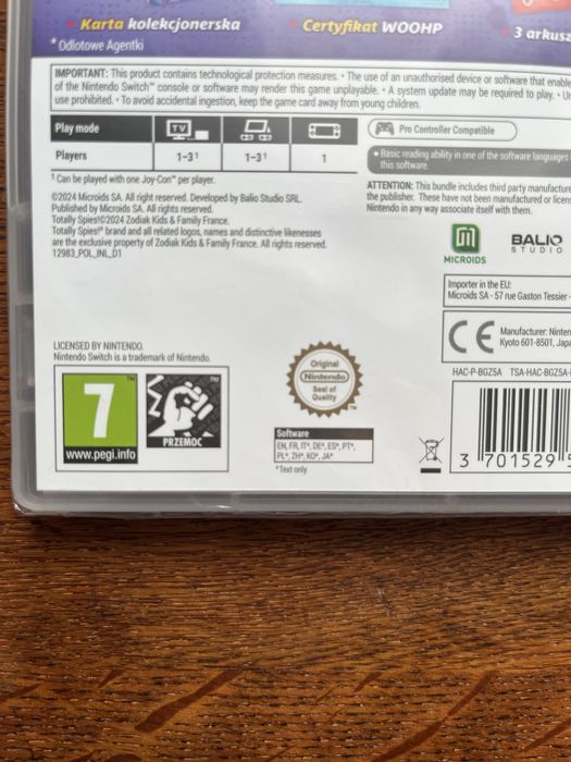 Totally Spies nowa switch