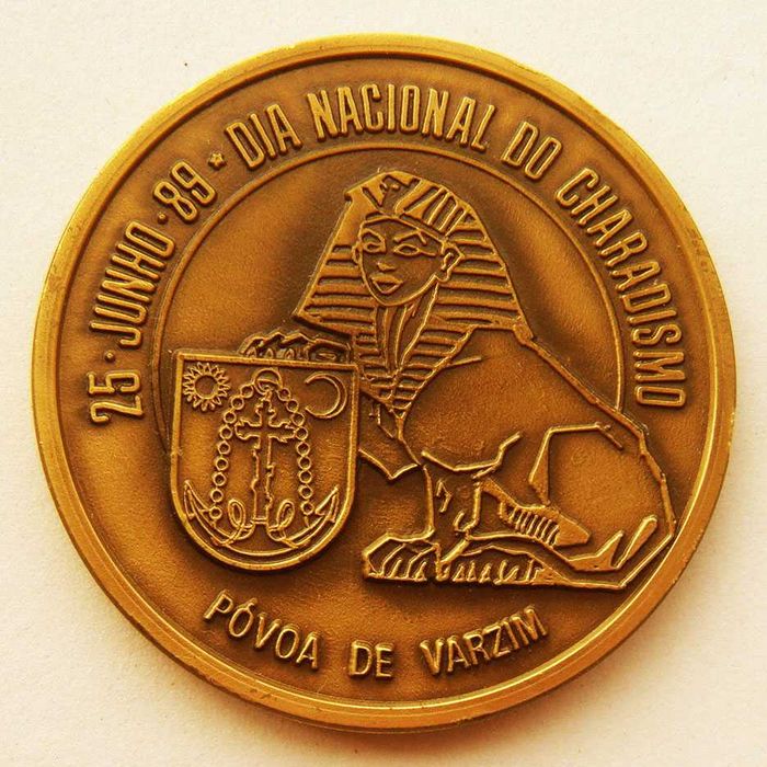 Medalha Bronze Dia Nacional do Charadismo Povoa de Varzim