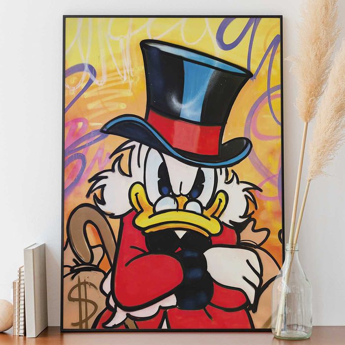 Sknerus McKwacz Plakat A3 Komiksowy - trzeci plakat GRATIS