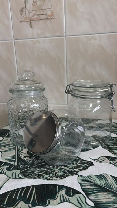 3 Glass Jars444749897647400962