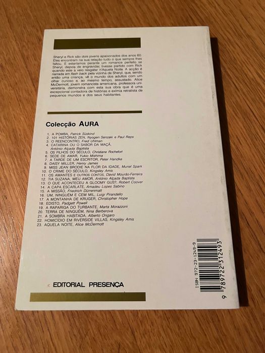 AQUELA NOITE      Alice McDermott