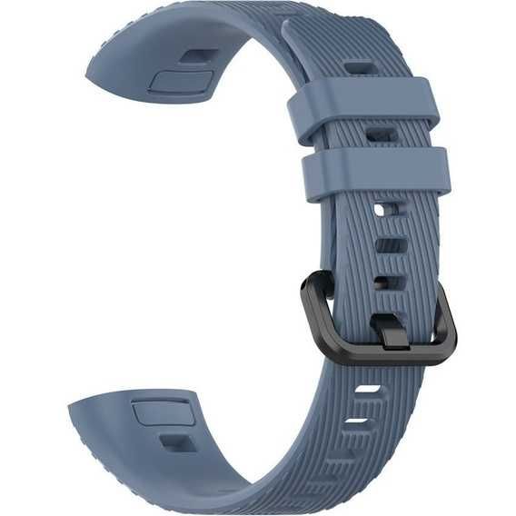 Pasek Silikonowy do Huawei Band 3 / 4 Odcień Niebieskiego NrD197