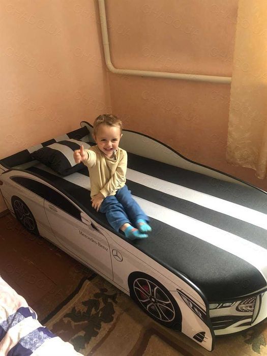 Ліжко машина, ліжко дитяче, кровать машина, кроватка детская