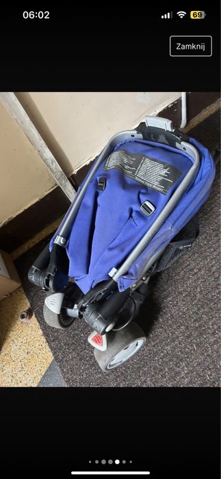 Quinny zapp xstra 2 + pałąk + folia + torebka