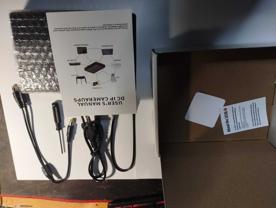 Ибп для роутера 1018 с акамуляторами 18650