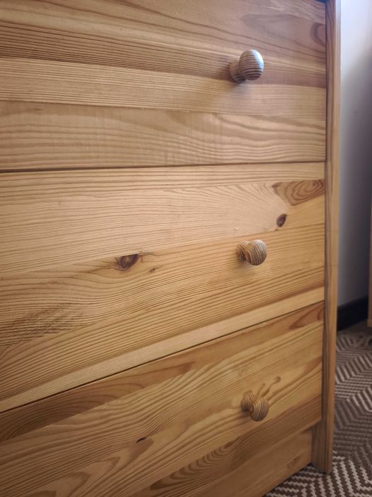 Cómoda IKEA RAST – 3 Gavetas em pinho maciço