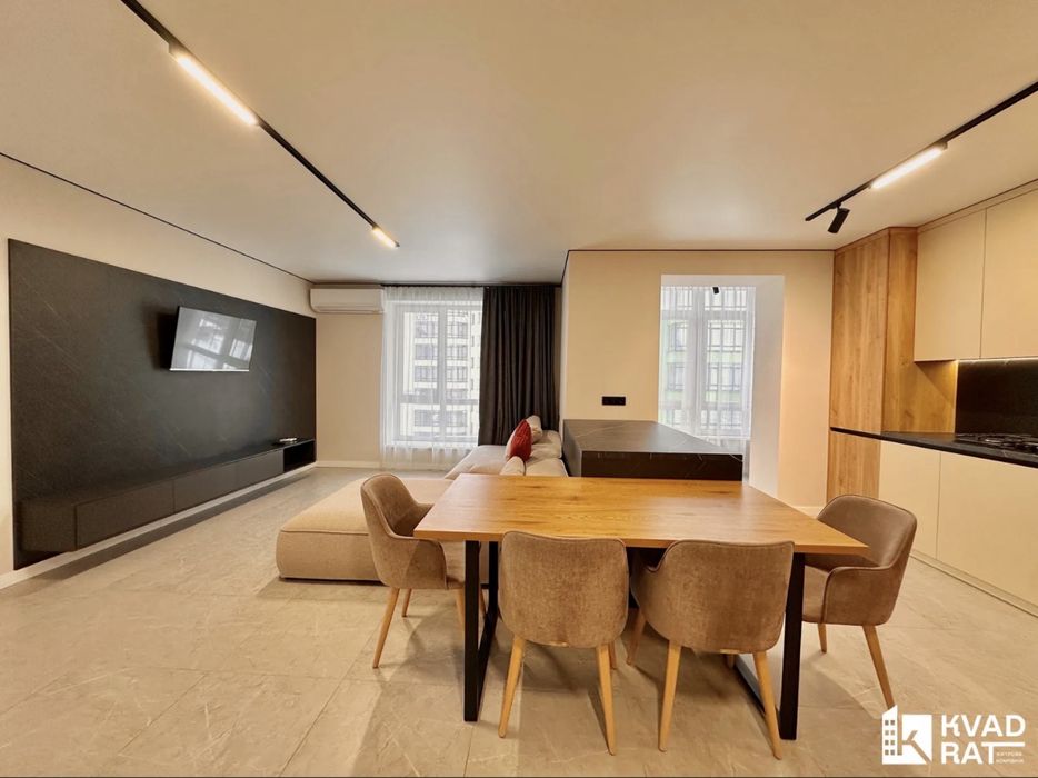 Оренда шикарної 2кім +кухня студія біля озера, перша здача