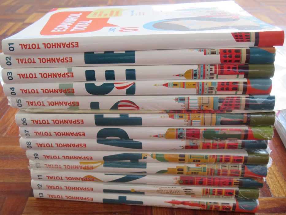 Curso Espanhol (Instituto Espanhol) 30 Volumes  (inclui DVDs)