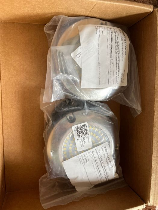 Luminária 12 v 24 v LED a prova de água NOVO