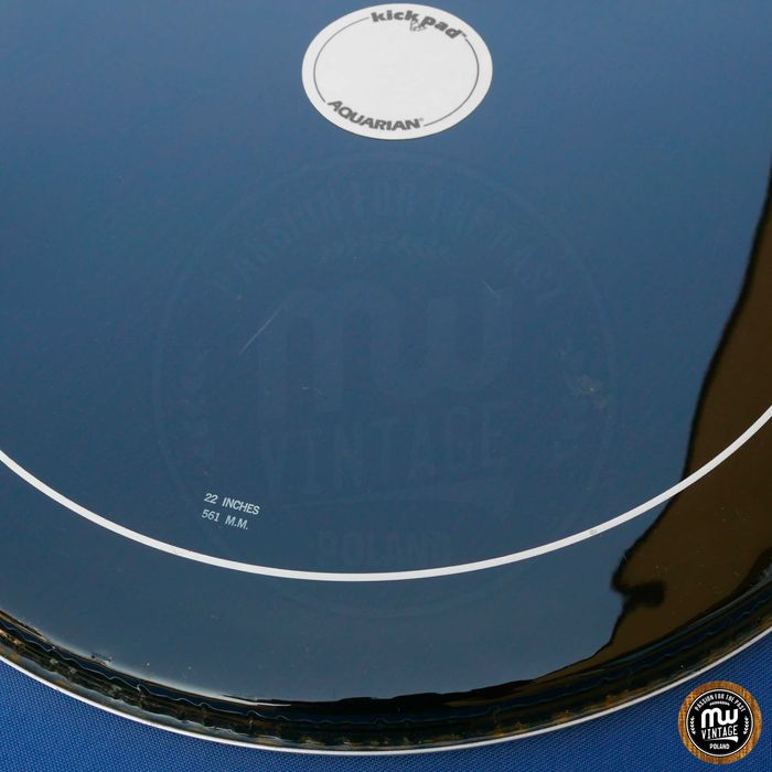 ‼️ Remo - naciąg Ebony Pinstripe 22” + łatka Aquarian ‼️