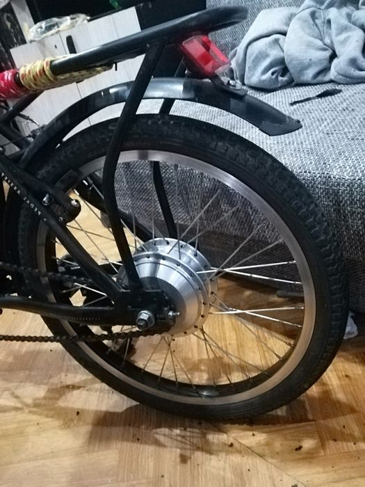 Sprzedam Rower Składany koła 20' Elektryk silnik 250w bateria 6ah