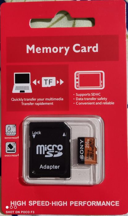 карта памяти SONY 256 Гб