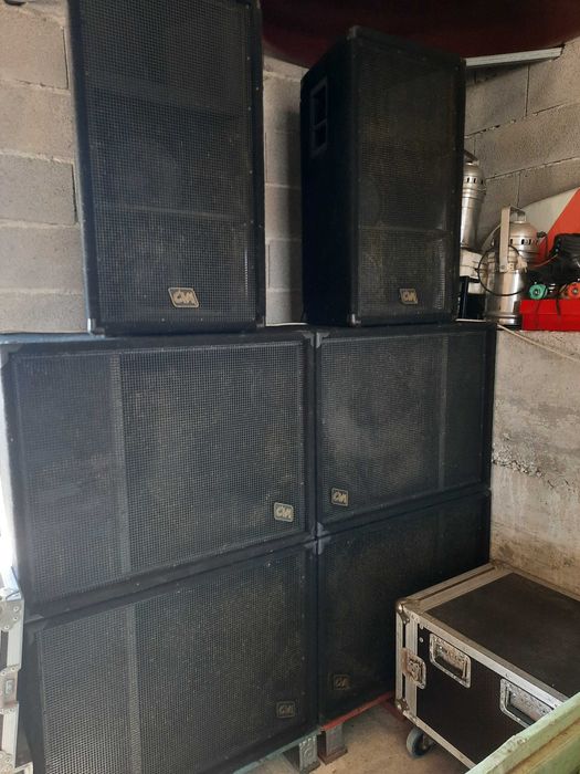 Columns, Amplifiers, and CVA Mixing Console64354291002241122