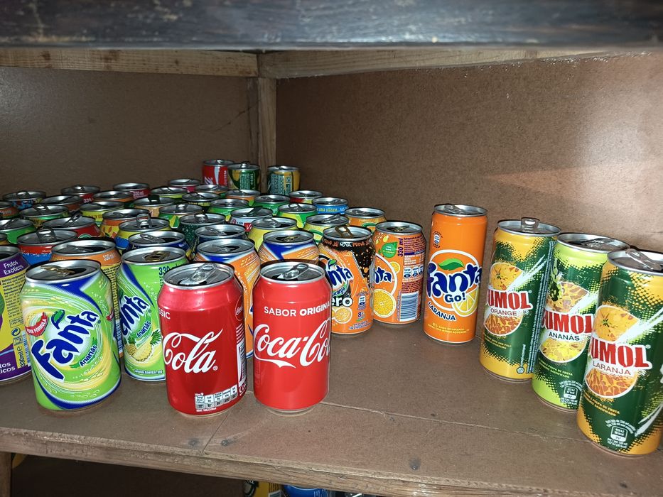 Coleção: lata bebida antiga anos 90 sumo ou cerveja