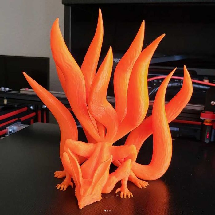 Impressão 3D - Kurama / Kyubi do Naruto