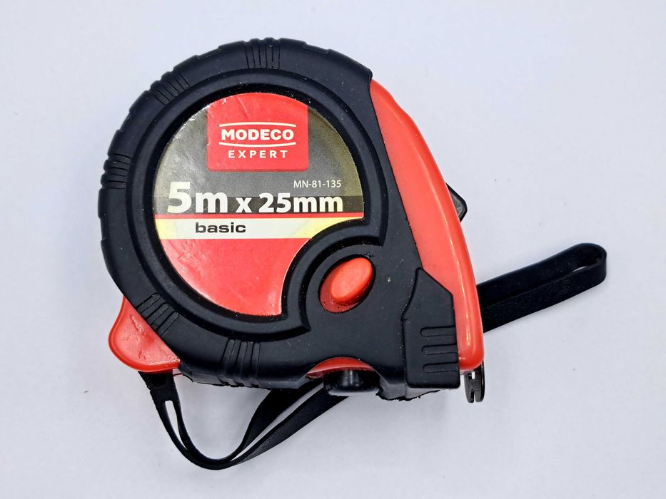 Nowa Miara zwijana Basic 5 m x 25 mm MN-81-135 Modeco Expert
