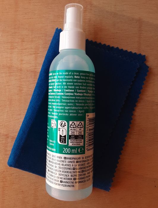 Spray anti embaciamento carro + pano