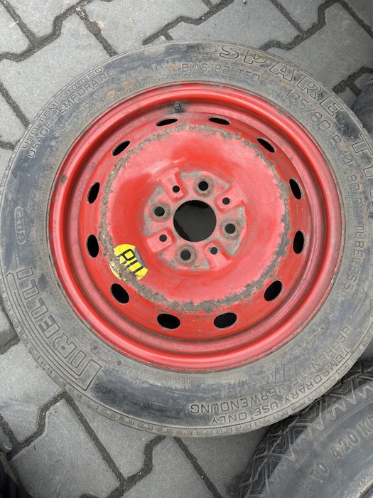 14” 15” koło dojazdowe Fiat 4x98
