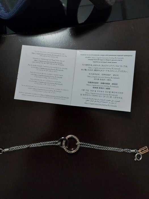 Pulseira aço inoxidável Tommy Hilfiger