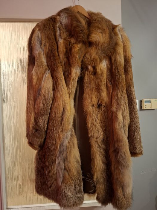 Futro naturalne z lisa vintage