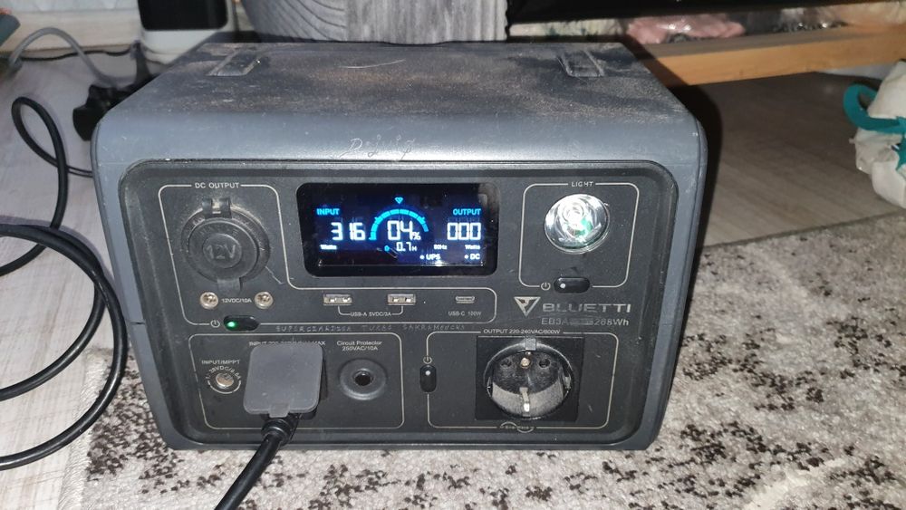 BLUETTI modell: EB3A przetwornica