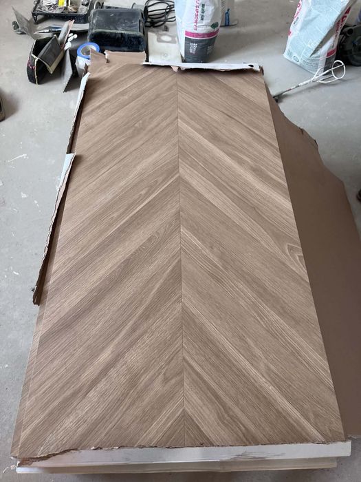 Gres EBONY Miele Chevron