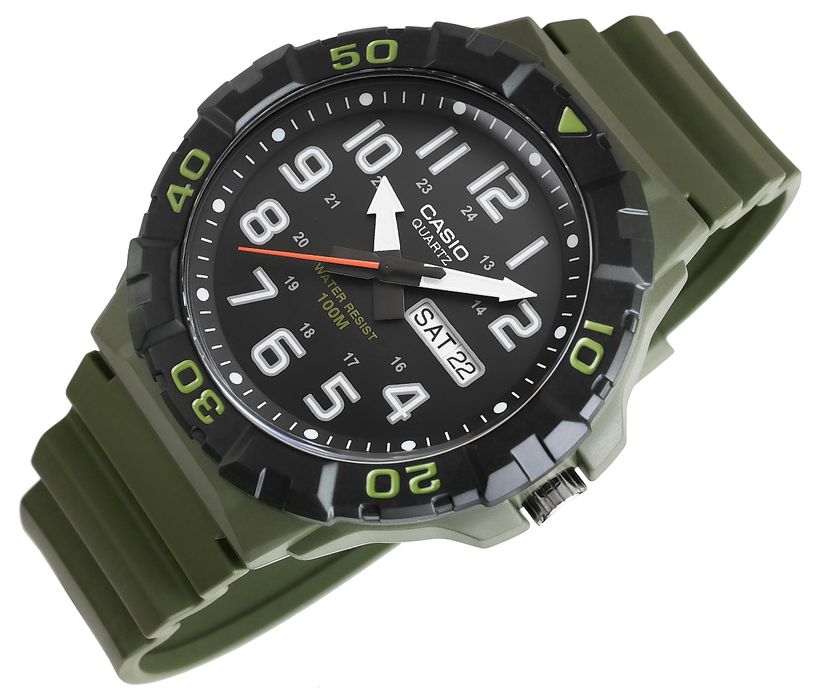 zegarek męski casio mrw-210h-3avdf + box