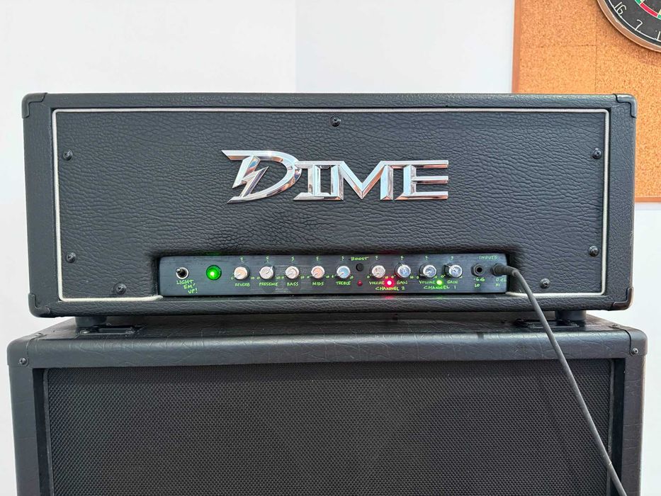 Cabeça Dime D100 120W - Assinatura Dimebag Darrell + Footswitch Original