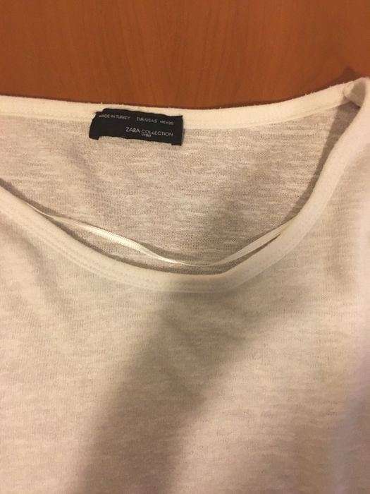 Blusa Branca Zara